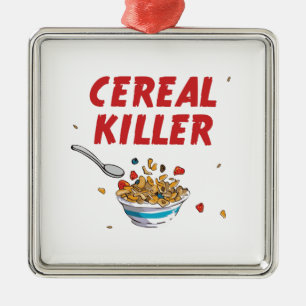 Adorno Metálico Asesino del cereal de desayuno