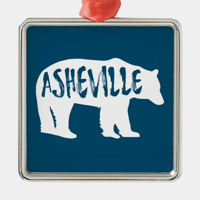 Adorno Metálico Asheville Bear (Frente)