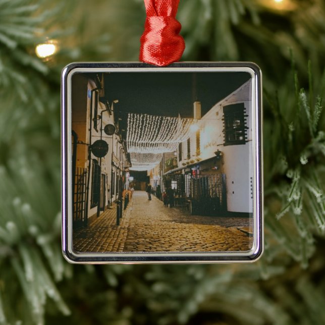 Adorno Metálico Ashton Lane, Glasgow, Escocia (Árbol)