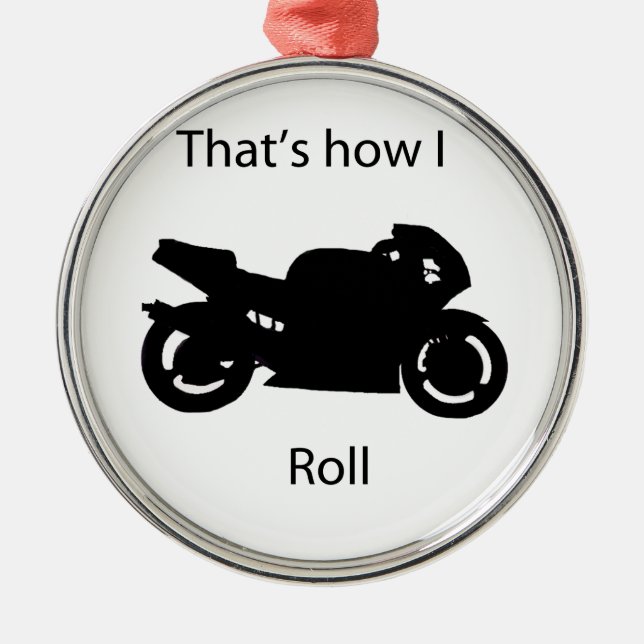 Adorno Metálico Así es como rollo (Frente)