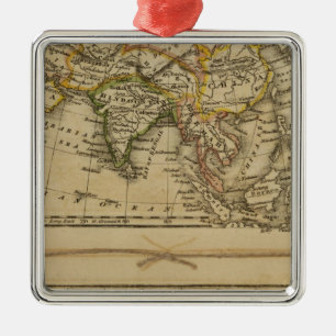 Adorno Metálico Asia, África