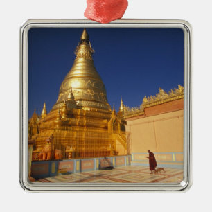 Adorno Metálico Asia, Birmania (Myanmar) Mandalay, colina de Sagai