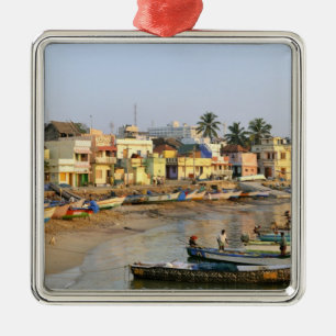Adorno Metálico Asia, India, Tamil Nadu, Kanniyakumari