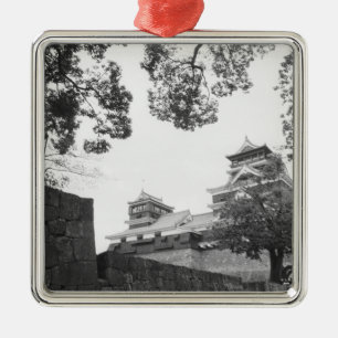 Adorno Metálico Asia, Japón, Kumamoto. Kumamoto, castillo de Kumam
