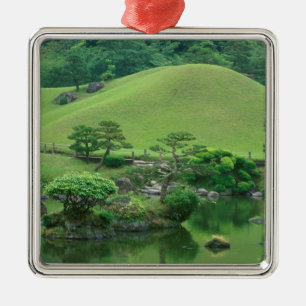 Adorno Metálico Asia, Japón, Kumamoto, Suizenji Koen