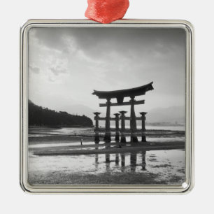 Adorno Metálico Asia, Japón, Myajima. Puerta Torri