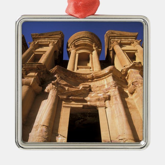 Adorno Metálico Asia, Jordania, Petra. El Deir, El Monasterio. (Frente)