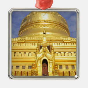 Adorno Metálico Asia, Myanmar (Birmania), Bagan (Pagan). El Shwe