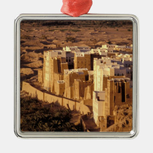 Adorno Metálico Asia, Oriente Medio, República del Yemen, Shibam