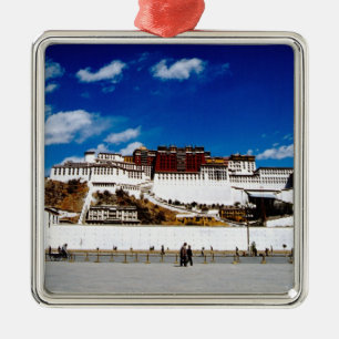 Adorno Metálico Asia, Tíbet, Lhasa, Palacio de Potala. UNECSO