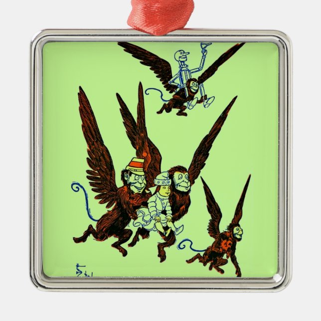 Adorno Metálico Asistente de Oz (Frente)