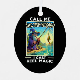 Adorno Metálico Asistente para pesca inteligente