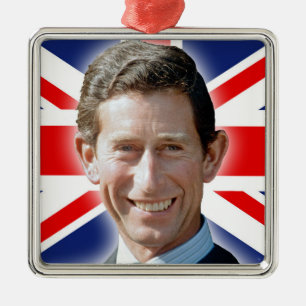 Adorno Metálico ¡Asombroso! HRH Prince Charles