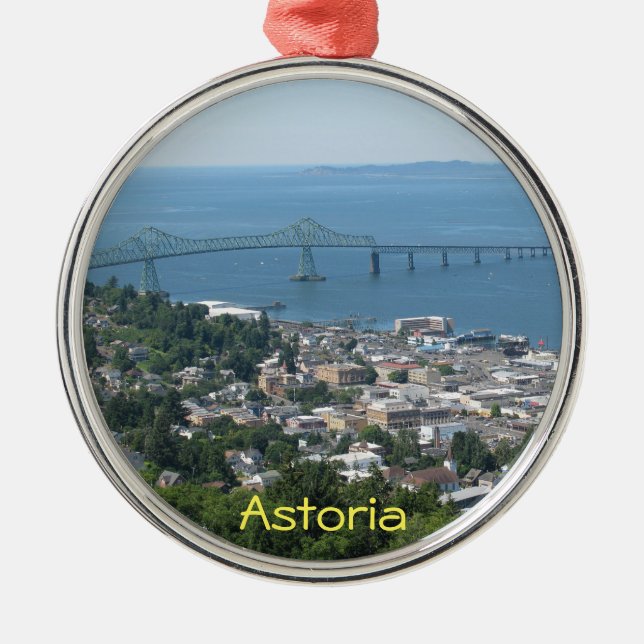 Adorno Metálico Astoria, Oregon (Frente)