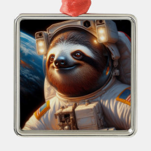 Adorno Metálico Astronauta de Sloth