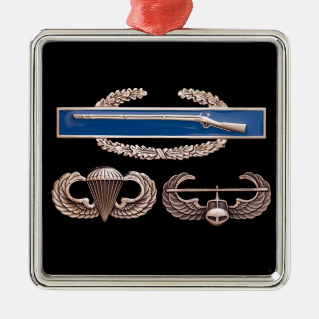 Adorno Metálico Ataque aéreo aerotransportado del CIB (Frente)