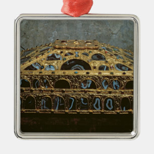 Adorno Metálico Ataúd de la ágata