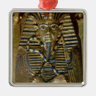Adorno Metálico Ataúd íntimo de Tutankhamun