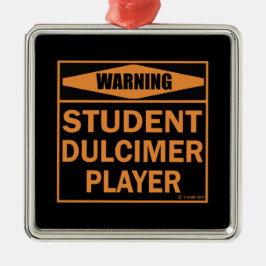 Adorno Metálico ¡Atención! ¡Jugador Dulcimer Estudiantil!