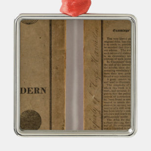 Adorno Metálico Atlas de la escuela con la geografía moderna