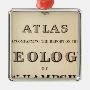 Adorno Metálico Atlas de la página de título