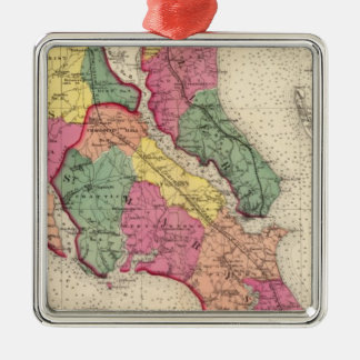 Adorno Metálico Atlas topográficos de los condados de Maryland 6