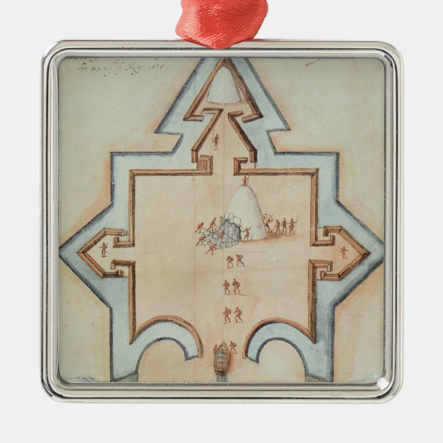 Adorno Metálico Atrincheramientos, Puerto Rico (Frente)