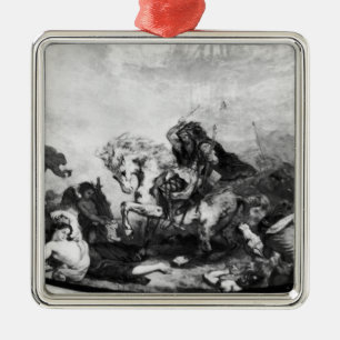 Adorno Metálico Attila el Hun y sus hordas