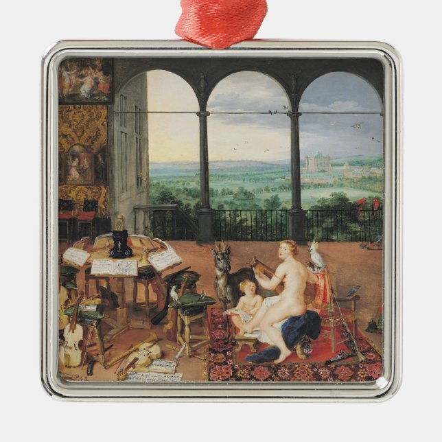 Adorno Metálico Audición, 1617 (Frente)