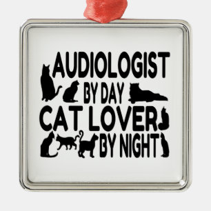 Adorno Metálico Audiólogo Cat Lover