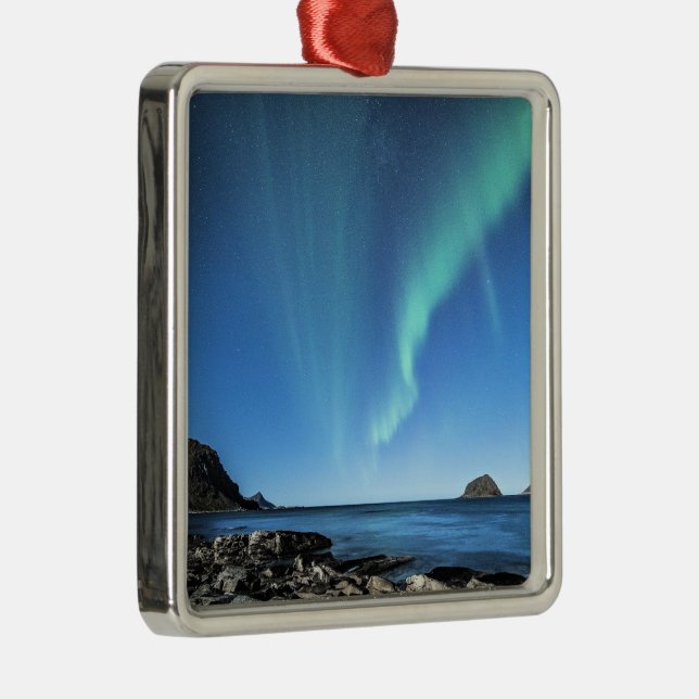 Adorno Metálico Aurora Borealis, auroras boreales (Derecha)