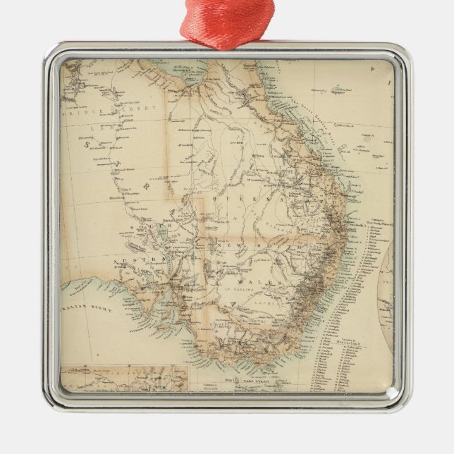 Adorno Metálico Australia y Nueva Zelanda (Frente)