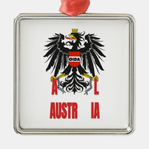 Adorno Metálico Austria Australia Confusión con águilas