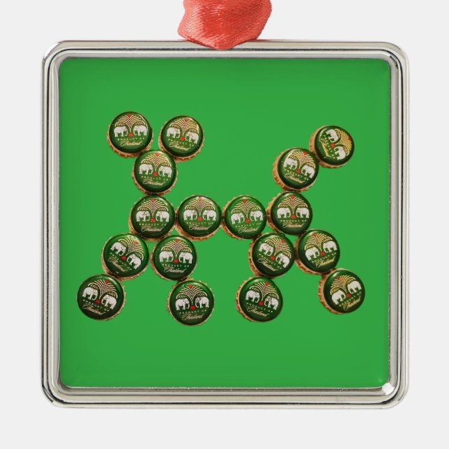 Adorno Metálico ​🐶 Authentic Chang Beer Cap Dog (Frente)