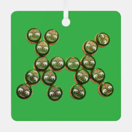 Adorno Metálico 🐶 Authentic Chang Beer Cap Dog