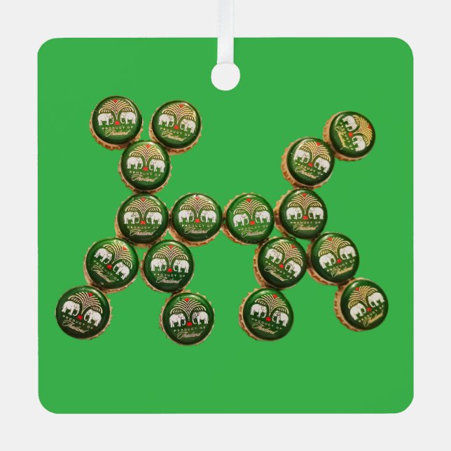 Adorno Metálico ​🐶 Authentic Chang Beer Cap Dog (Anverso)