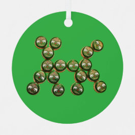 Adorno Metálico 🐶 Authentic Chang Beer Cap Dog