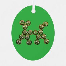 Adorno Metálico 🐶 Authentic Chang Beer Cap Dog