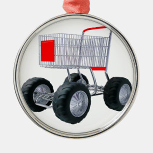 Adorno Metálico Autobús de supercompras