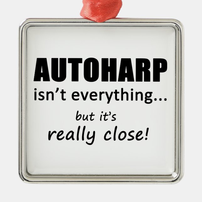 Adorno Metálico Autoharp no es todo (Frente)