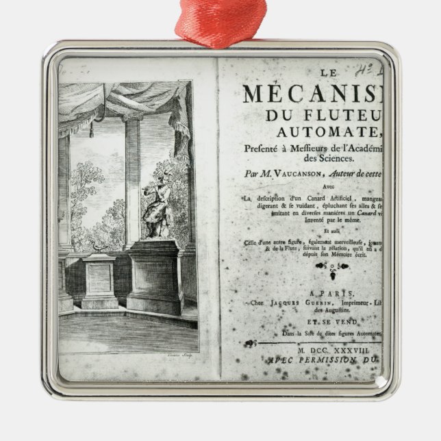 Adorno Metálico Autómatas, ilustracion del frontispiece (Frente)