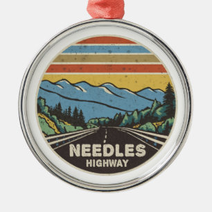Adorno Metálico Autopista Needles South Dakota