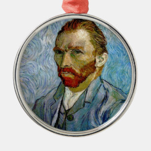Adorno Metálico Autoretrato Van Gogh