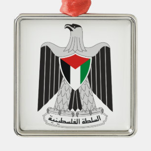 Adorno Metálico autoridad de Palestina del emblema