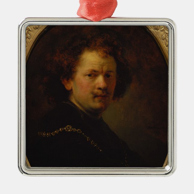 Adorno Metálico Autorretrato, 1633 (Frente)