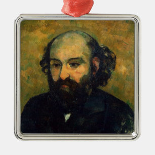 Adorno Metálico Autorretrato de Paul Cezanne el  , 1880-81