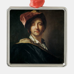 Adorno Metálico Autorretrato en un turbante, 1700