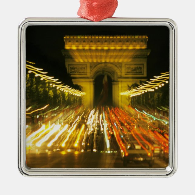 Adorno Metálico Avenida de los Campos Elíseos, Arco del Triunfo, (Frente)