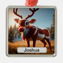 Aventura navideña personalizada de Rudolph: Niños 