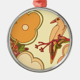 Adorno Metálico Aves caprichosas